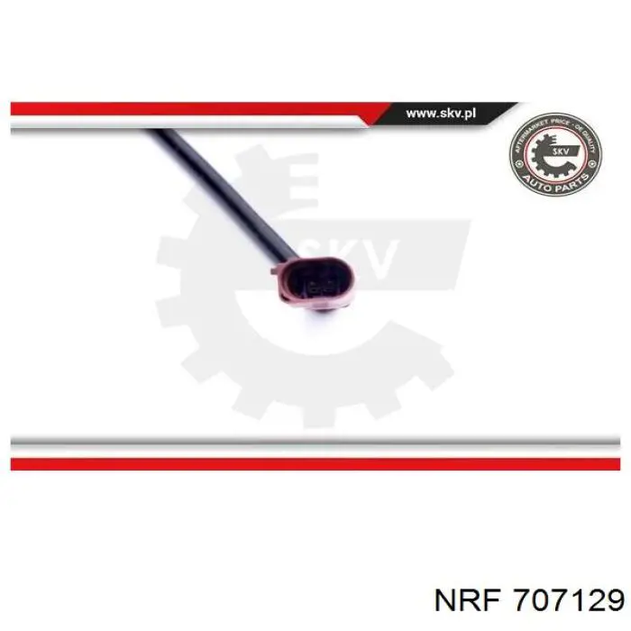 707129 NRF sensor de temperatura, gas de escape, antes de filtro hollín/partículas