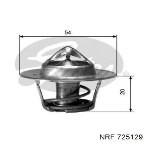 725129 NRF Termostato de agua