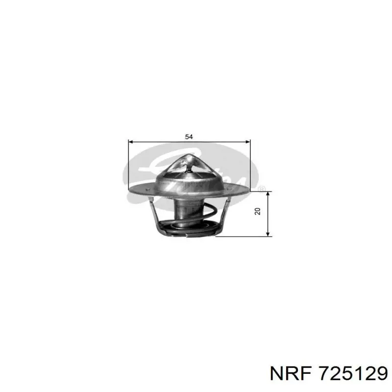 Termostato NRF 725129 precio, desde 13,16 EUR
