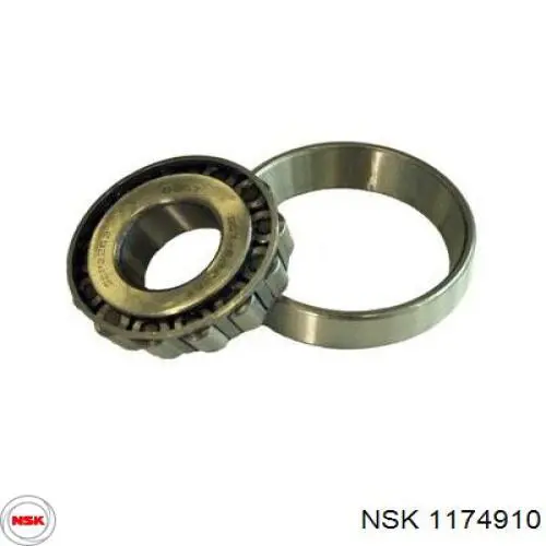 1174910 NSK cojinete de rueda trasero exterior