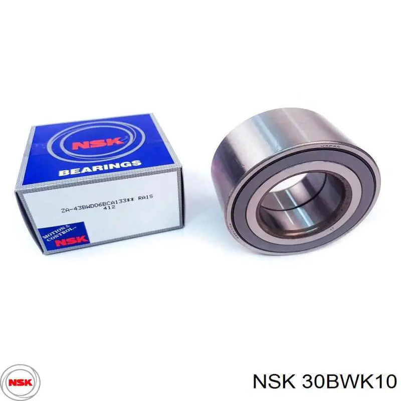 30BWK10 NSK cojinete de rueda trasero