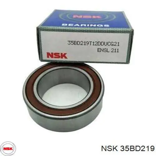 Cojinete del embrague del compresor de aire acondicionado NRF 38286