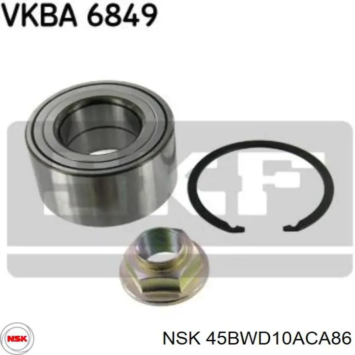 Comprar 45BWD10ACA86 NSK Cojinete de rueda delantero