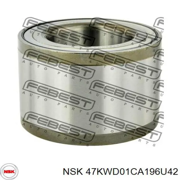 47KWD01CA196U42 NSK cojinete de rueda trasero