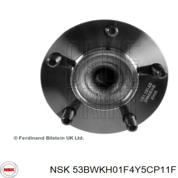 53BWKH01F4Y5CP11F NSK cubo de rueda trasero