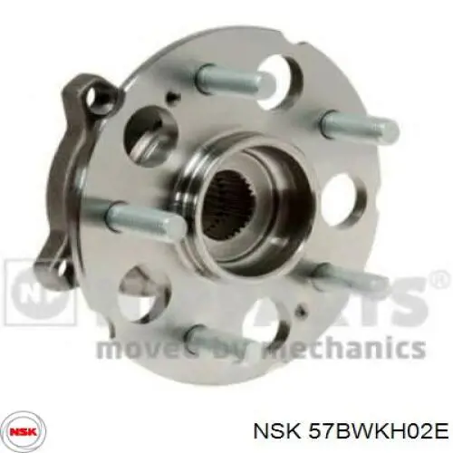 57BWKH02E NSK cubo de rueda trasero