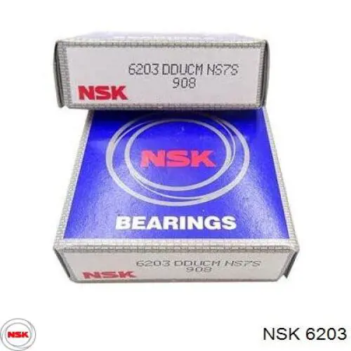 Rodamiento de alternador NSK 6203 precio, desde 4,27 EUR