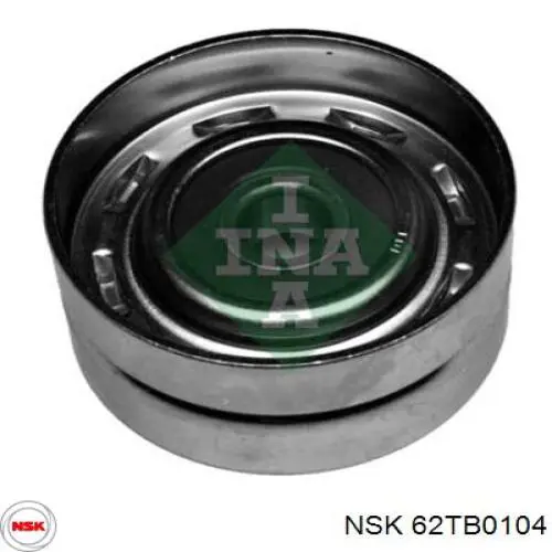 62TB0104 NSK Polea tensora intermedio de correa dentada