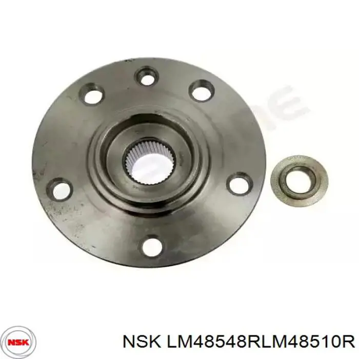 LM48548RLM48510R NSK Cojinete interno del cubo de rueda delantera