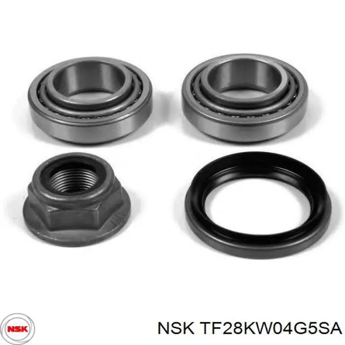 Cojinete de rueda TF28KW04G5SA NSK