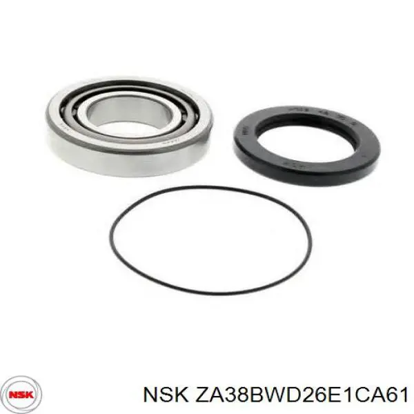 Cojinete de rueda delantero NSK ZA38BWD26E1CA61 precio, desde 35,51 EUR