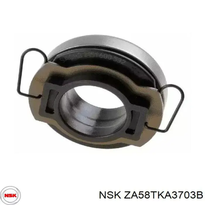 ZA58TKA3703B NSK cojinete de desembrague