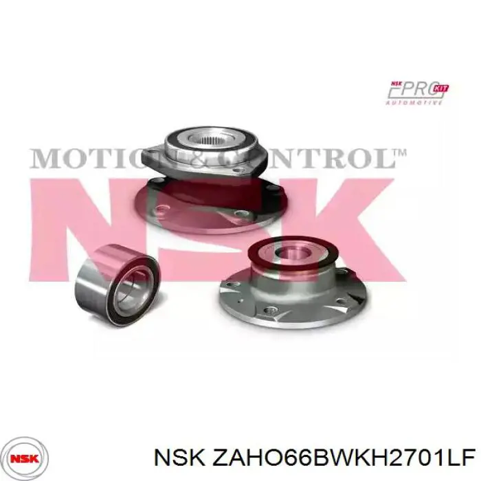 Comprar ZAHO66BWKH2701LF NSK Bujes de ruedas