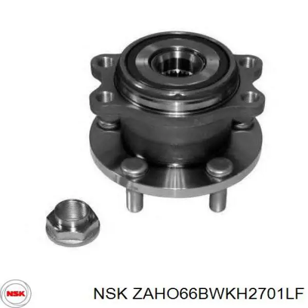 ZAHO66BWKH2701LF NSK Cubo delantero