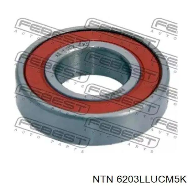 6203LLUCM5K NTN Cojinete de alternador