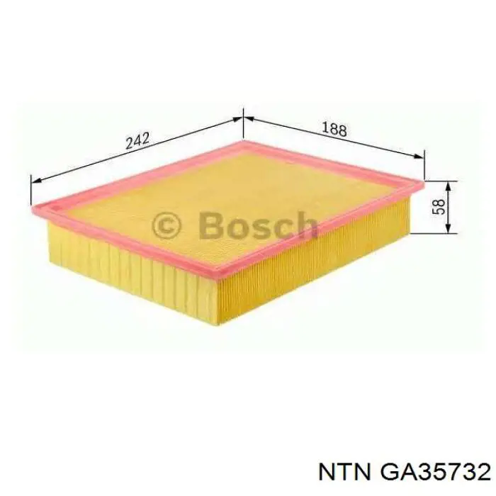 GA357.32 NTN tensor de correa, correa poli v