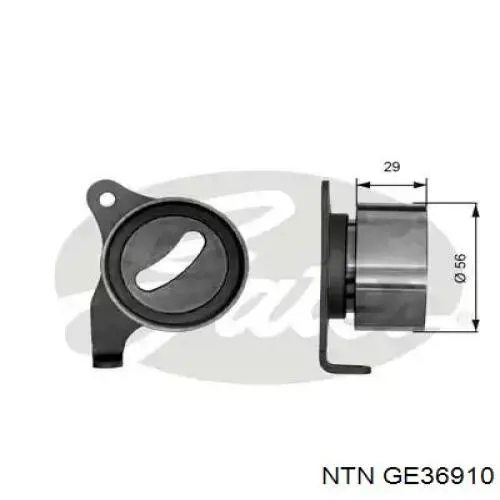 GE369.10 NTN rodillo intermedio de correa dentada