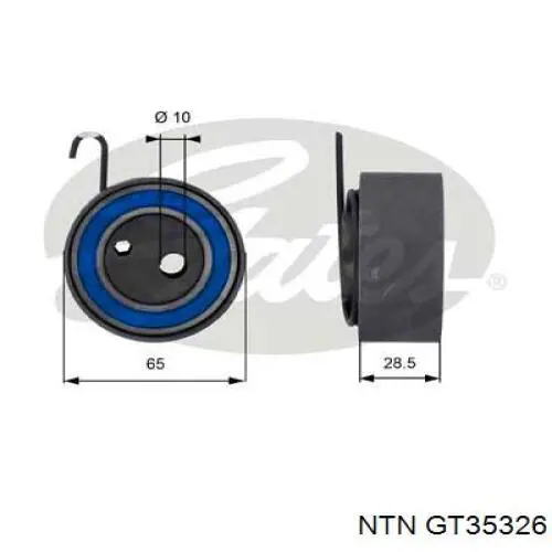 GT353.26 NTN tensor correa distribución