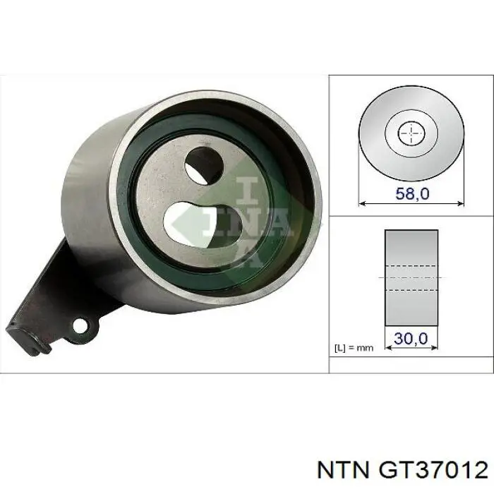 GT370.12 NTN tensor correa distribución