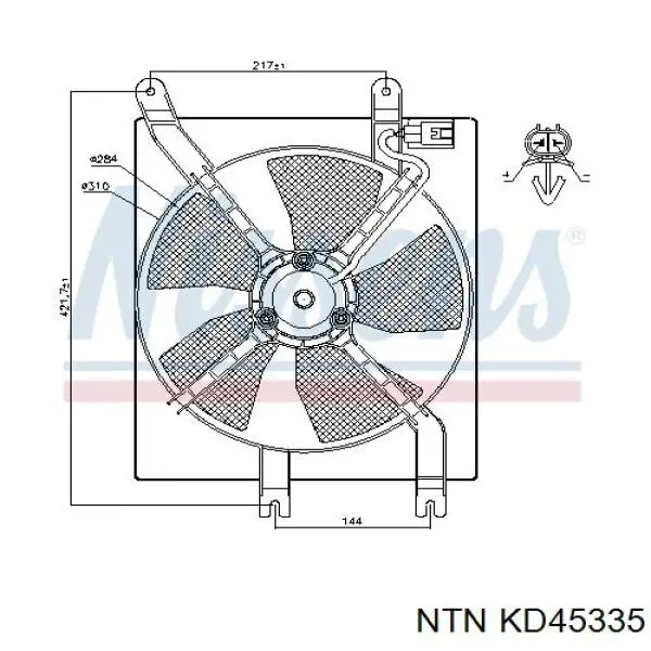 KD453.35 NTN kit correa de distribución