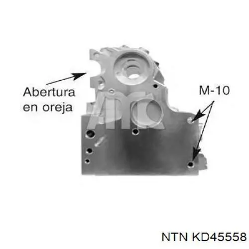 KD455.58 NTN kit de correa de distribución