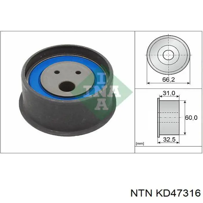 KD473.16 NTN kit correa de distribución