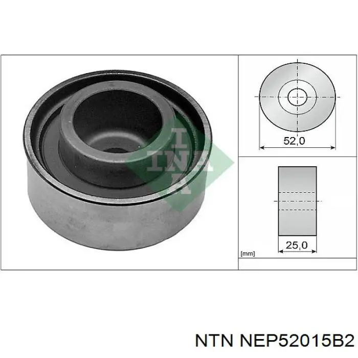 NEP52015B2 NTN polea correa distribución