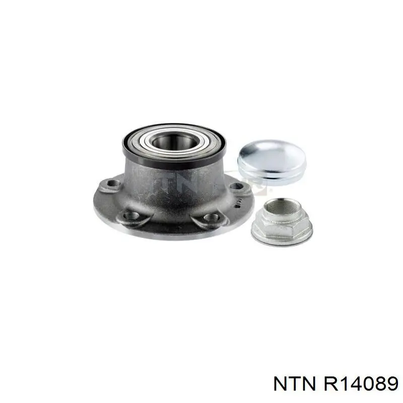 R140.89 NTN cubo de rueda trasero