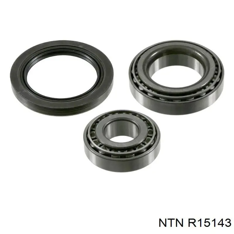 R151.43 NTN cojinete de rueda trasero