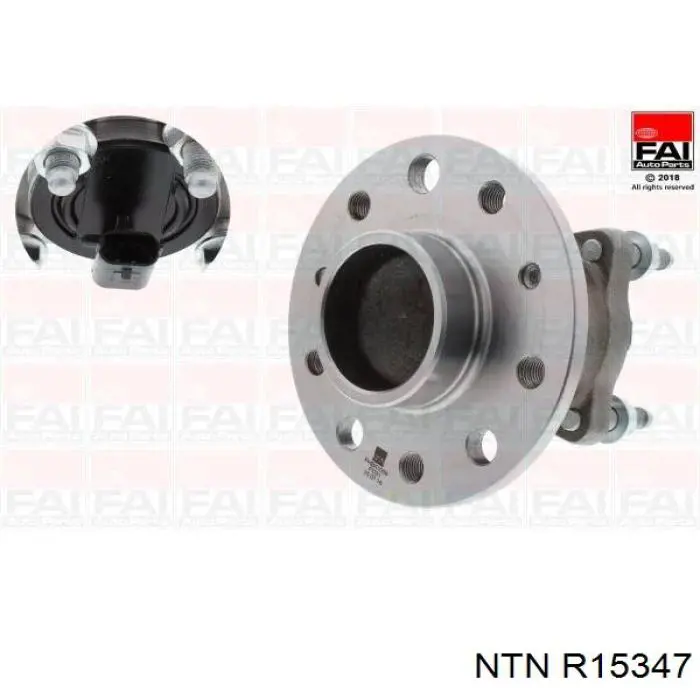 R153.47 NTN cubo de rueda delantero