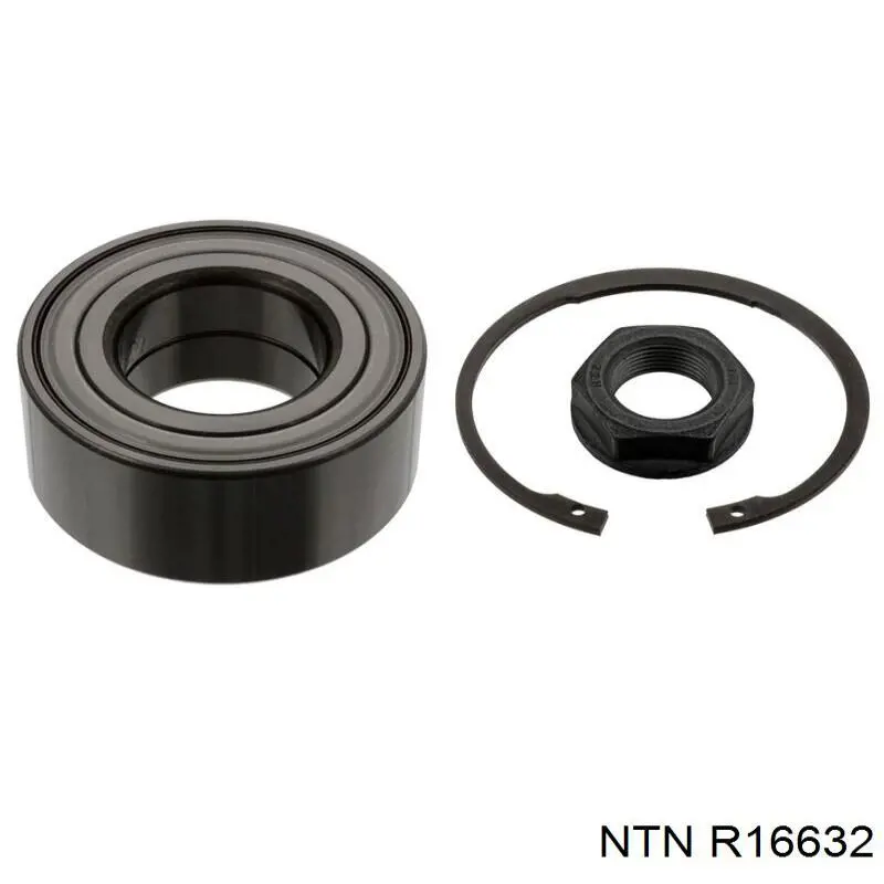 R166.32 NTN cubo de rueda trasero