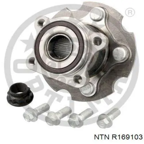 R169.103 NTN cubo de rueda trasero