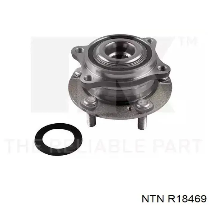 R184.69 NTN cubo de rueda trasero