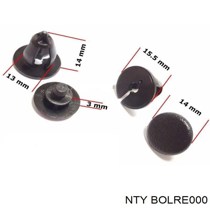 BOLRE000 NTY Tapa, tubuladura de relleno de aceite