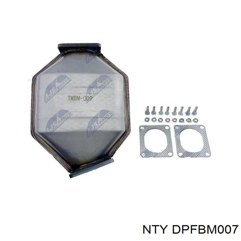 Filtro hollín NTY DPFBM007 precio, desde 374,09 EUR