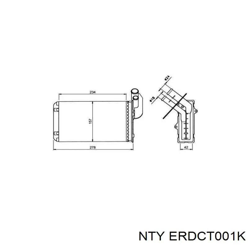 ERDCT001K NTY resistencia de calefacción