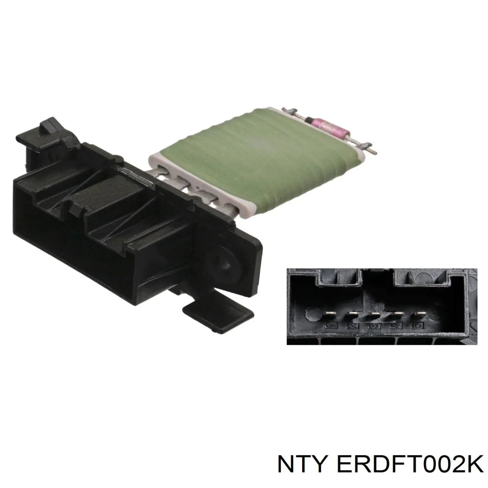 Comprar ERDFT002K NTY Resistencia de calefacción