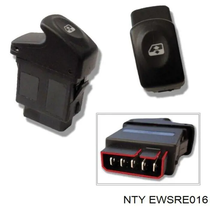 Comprar EWSRE016 NTY Interruptor de elevalunas delantera izquierda