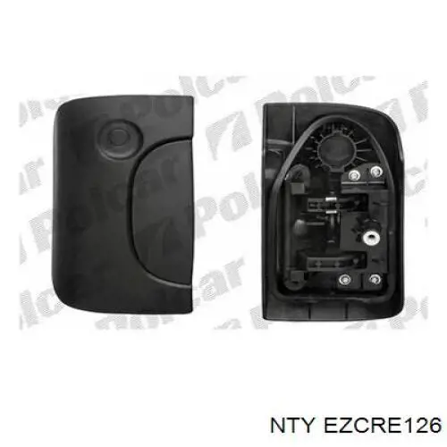 8200856291 Renault (RVI) Manija exterior izquierda de puerta corrediza
