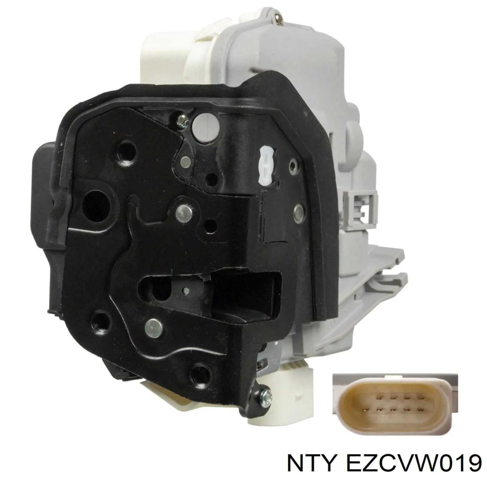 EZC-VW-019 NTY cerradura de puerta delantera izquierda