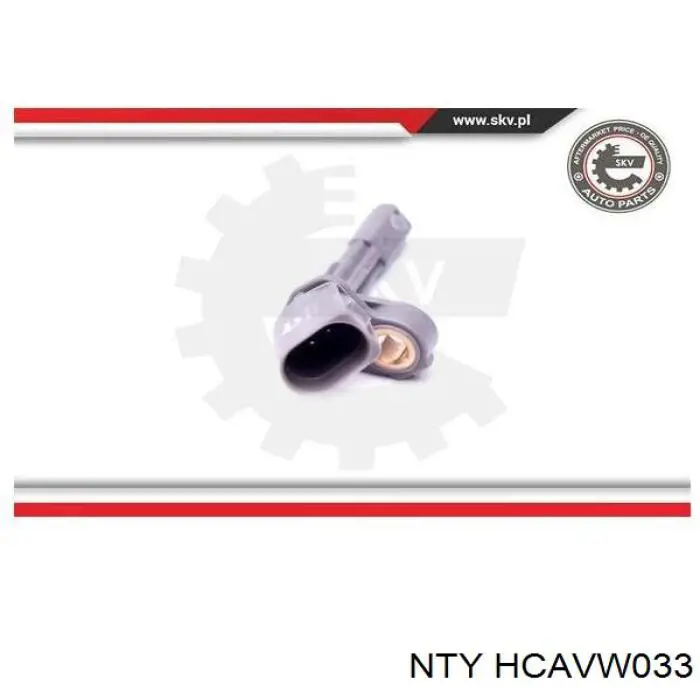 HCA-VW-033 NTY sensor abs trasero derecho