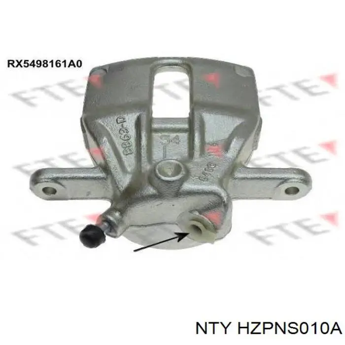 Comprar HZPNS010A NTY Pinza de freno delantera derecha