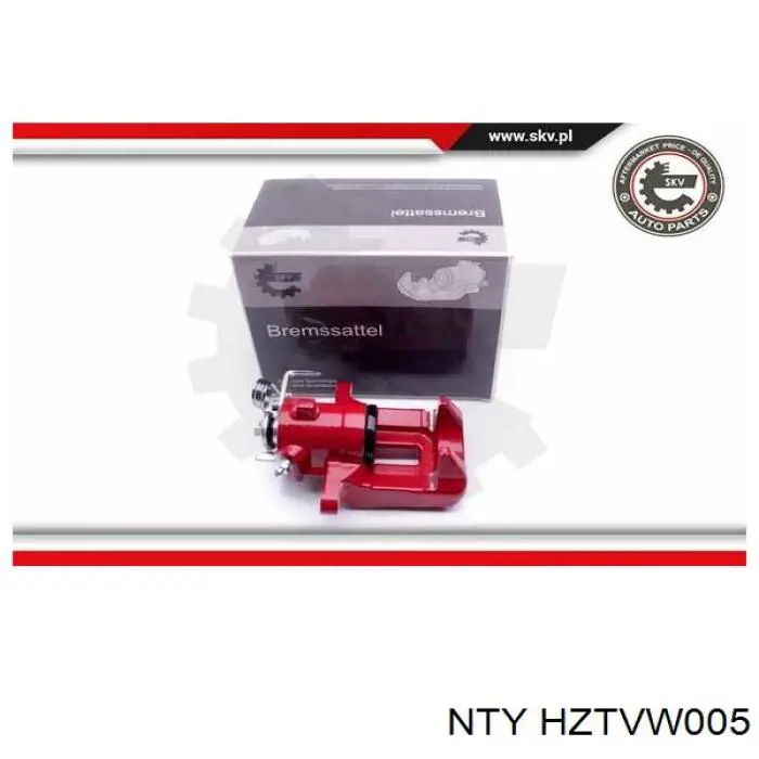 Comprar HZTVW005 NTY Pinza de freno trasera derecha