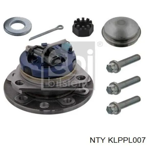 Buje de rueda delantero KLPPL007 NTY