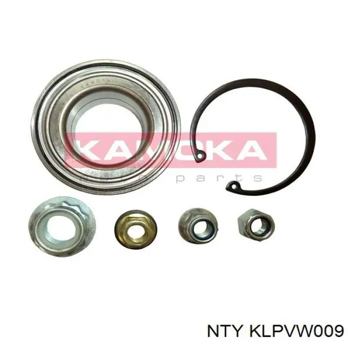 Cojinete de rueda delantero KLPVW009 NTY
