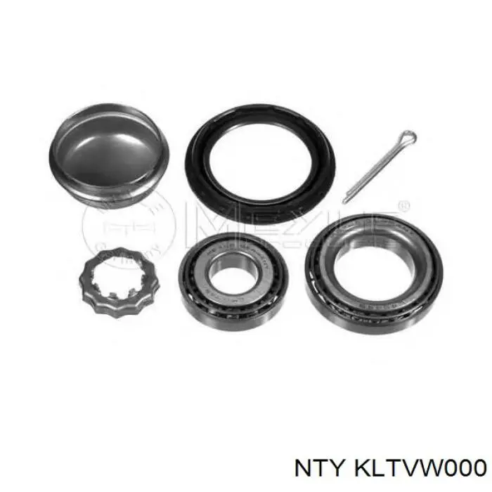 Cojinete de rueda trasero Volkswagen Jetta 2 19E, 1G2, 165, 167