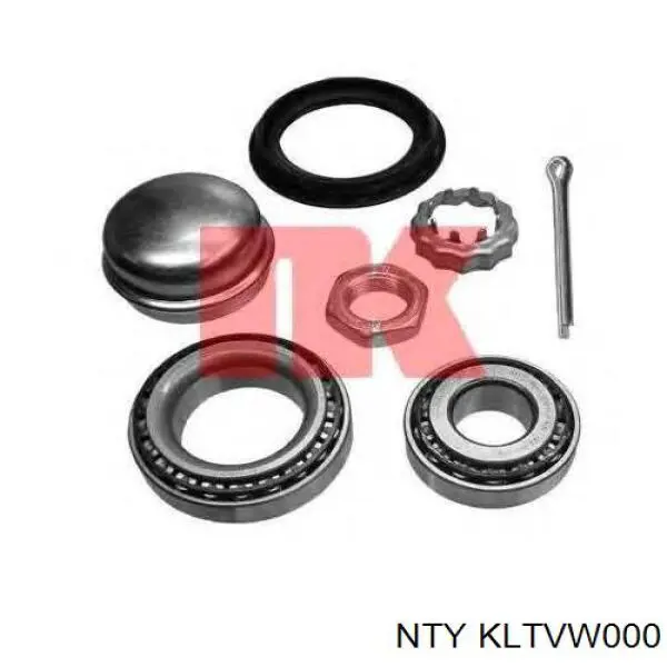 Cojinete de rueda trasero Volkswagen Jetta 2 19E, 1G2, 165, 167