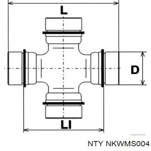 Cruceta NKWMS004 NTY