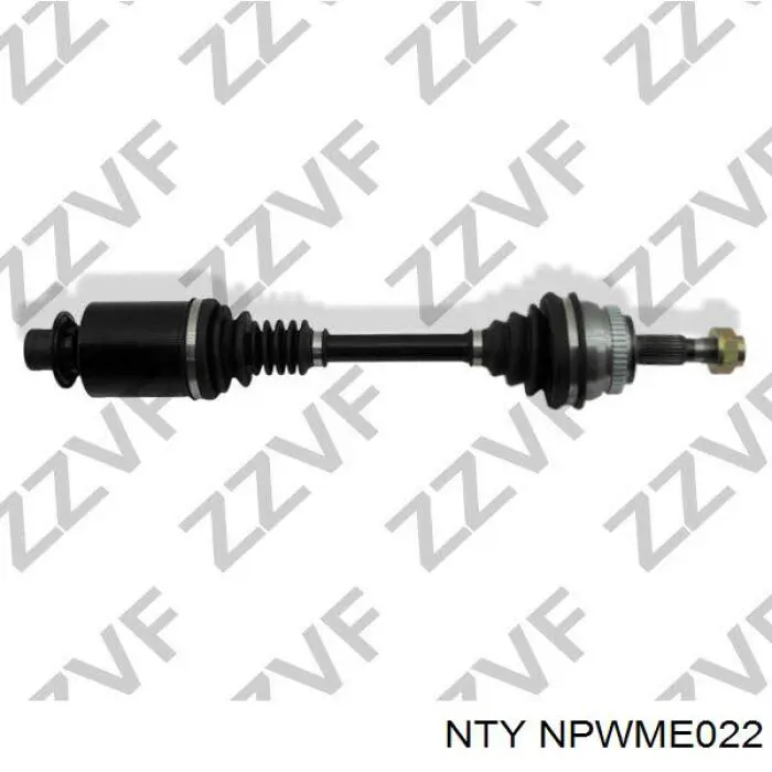 Semieje delantero izquierdo NTY NPWME022 precio, desde 110,75 EUR