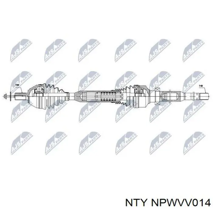 Junta homocinética exterior delantera NTY NPWVV014 precio, desde 47,84 EUR